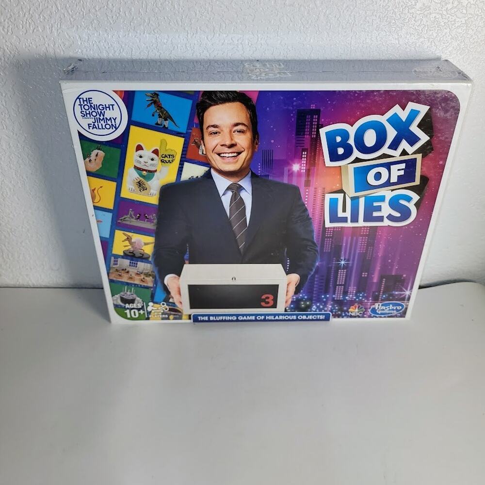 Party Game Bundle- The Tonight Show Starring Jimmy Fallon - Face It, Box of Lies